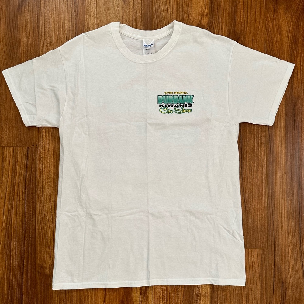 16th Annual Burbank Kiwanis Car Show Men’s Large T Shirt
